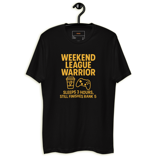 'Weekend League Warrior' T-Shirt